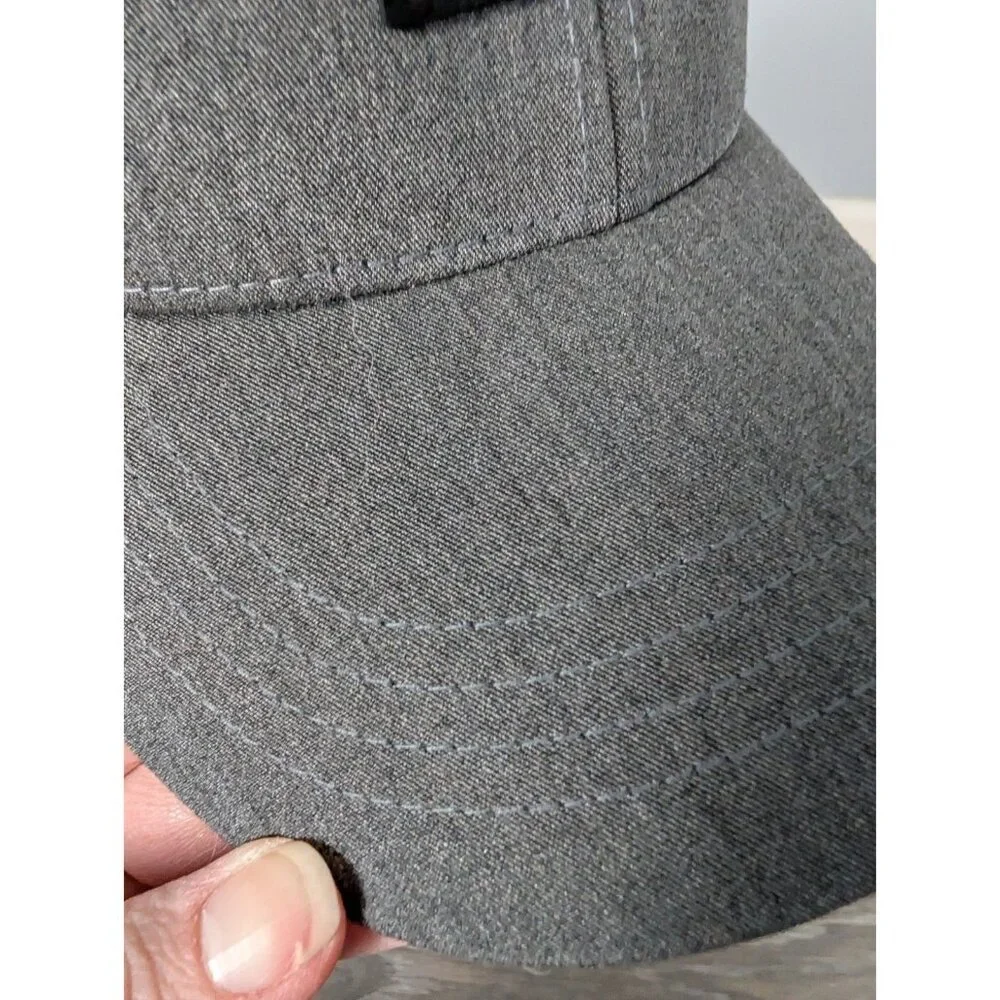 Travis Mathew Slate Gray Golf Baseball Cap Flexfit 110 Punch Adjustable Buckle